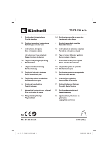 Manual de uso Einhell TC-TS 254 eco Sierra de mesa