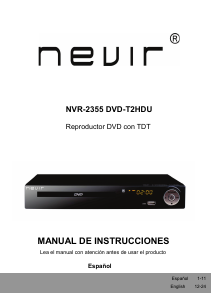 Handleiding Nevir NVR-2355 DVD-T2HDU DVD speler