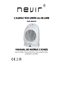 Manual de uso Nevir NVR-BF30-O Calefactor