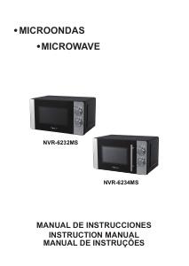 Manual Nevir NVR-6232MS Micro-onda