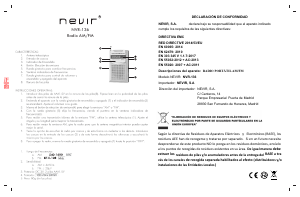 Manual Nevir NVR-136 Radio