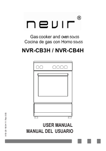 Manual de uso Nevir NVR-CB4H Cocina