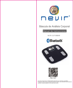 Manual de uso Nevir NVR-3370BBW Báscula