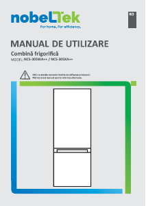 Manual NobelTek NCS-305WA++ Combina frigorifica