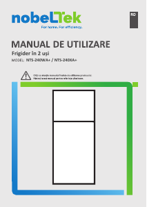 Manual NobelTek NTS-240WA+ Combina frigorifica