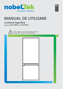 Manual NobelTek NCS-278WA+ Combina frigorifica