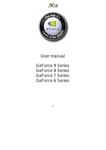 Handleiding Nvidia Geforce 7200GS Grafische kaart