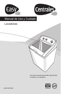 Manual de uso Easy LCA223PLET Lavadora