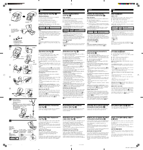 Handleiding Sony FDL-252T Radio