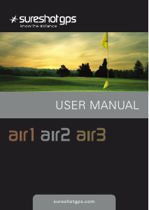 Mode d’emploi Sureshotgps Air2 GPS de golf