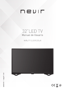 Manual Nevir NVR-7712-32RD2S-N Televisor LED