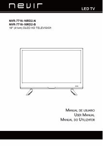 Handleiding Nevir NVR-7716-16RD2-N LED televisie