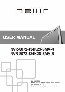 Handleiding Nevir NVR-8072-434K2S-SMA-N LED televisie