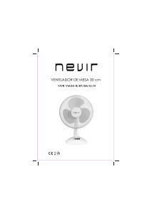 Manual de uso Nevir NVR-VM30-G Ventilador