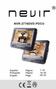 Handleiding Nevir NVR-2776DVD-PDCU DVD speler