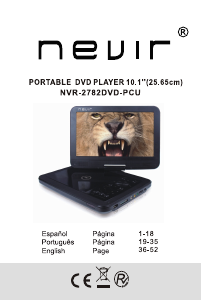 Handleiding Nevir NVR-2782DVD-PCU DVD speler