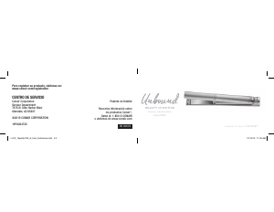 Manual de uso Unbound CR410 Plancha de pelo