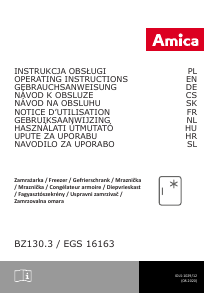 Instrukcja Amica BZ130.3 Zamrażarka