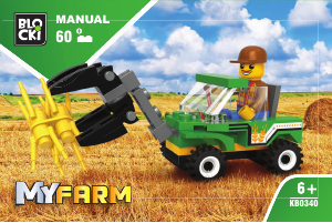 Manual Blocki set KB0340 MyFarm Collectors set