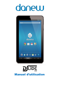 Mode d’emploi Danew DSlide 710 Tablette