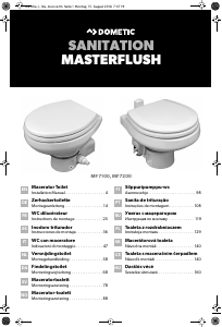 Manual Dometic MF7200 Toalete
