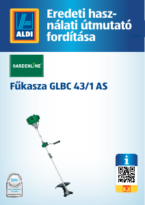 Használati útmutató Gardenline GLBC 43/1 AS Fűkasza-bozótvágó