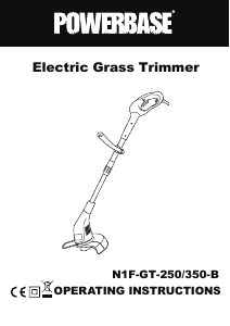 Manual Powerbase N1F-GT-250B Grass Trimmer