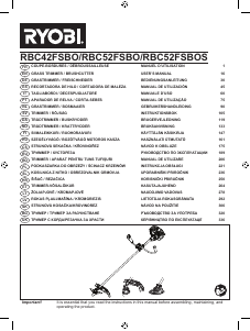Instrukcja Ryobi RBC52FSBOS Wycinarka do krzaków