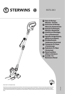 Manuale Sterwins EGT2-28.3 Tagliabordi