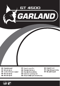 Manual Garland GT 4500 Aparador de relva
