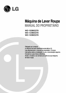 Manual LG WD-12385TB Máquina de lavar roupa