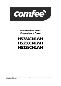 Manuale Comfee HS324CN1WH Congelatore