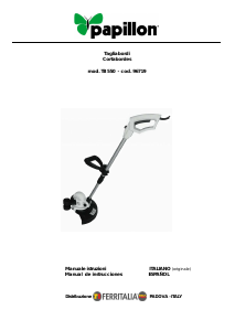 Manual de uso Papillon TB550 Cortabordes