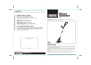 Handleiding Draper 45927 Grastrimmer