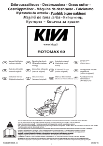 Manuale KIVA ROTOMAX 60 Rasaerba