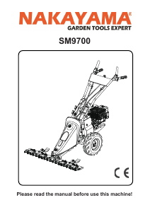 Manual Nakayama SM9700 Lawn Mower