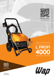 Manual WAP L Profi 4000 Máquina de limpeza a alta pressão