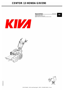 Mode d’emploi KIVA CENTOR 13 Tondeuse à gazon
