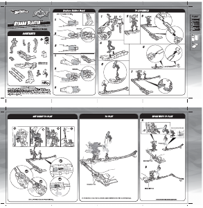 Mode d’emploi Hot Wheels Trick Track Gyborg Blaster