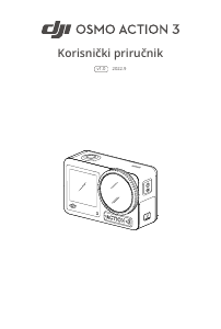 Priručnik DJI Osmo Action 3 Akcijska kamera