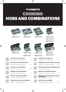 Brugsanvisning Dometic HBH1102I Kogesektion