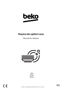 Manual BEKO DIS26120 Maşină de spălat vase