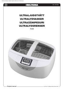 Käyttöohje Biltema 19-1541 Ultraäänipesuri