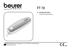 Handleiding Beurer FT 78 Thermometer