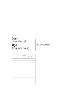 Manual BEKO CSS 86002 GW Range