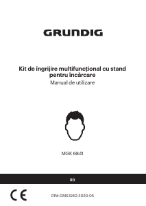 Manual Grundig MGK 6841 Aparat de tuns