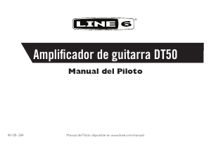 Manual de uso Line 6 DT50 Amplificador de guitarra