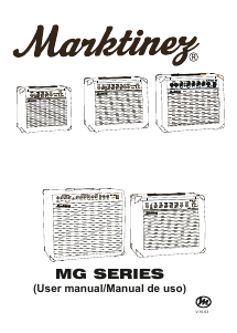 Manual de uso Marktinez MG 40 Amplificador de guitarra