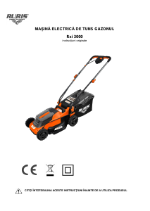 Manual Ruris RXI 3000 Mașină de tuns iarbă