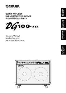Mode d’emploi Yamaha DG100-212 Amplificateur de guitare